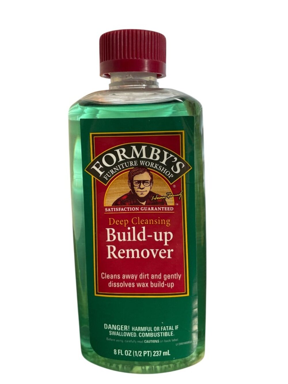Vintage Formby's Build Up Remover Wood Paneling Dissolves Wax 8oz-95+% Full!